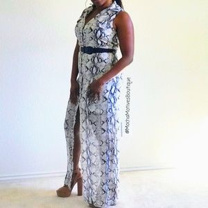 Slither Me Maxi Dress